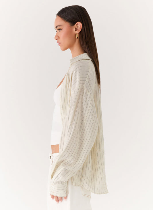Alessio Shirt - Desert Stripe