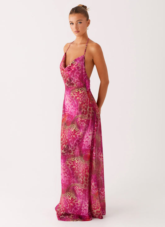 Fantasy Maxi Dress - Lavender Lagoon