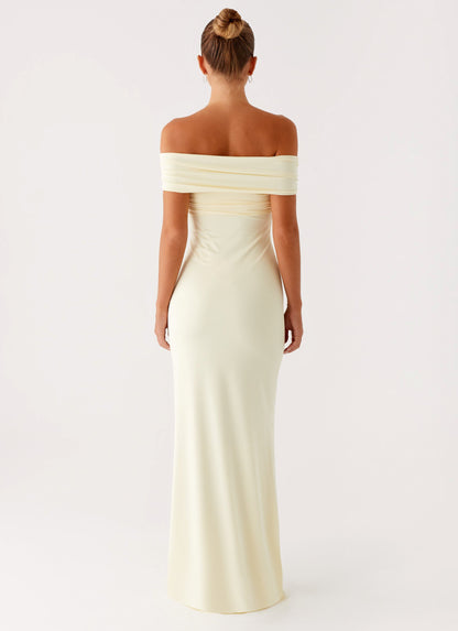 Countless Maxi Dress - Yellow