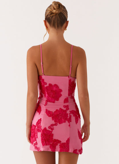 Alivia Micro Mini Dress - Pink