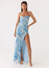 Aqua Paisley