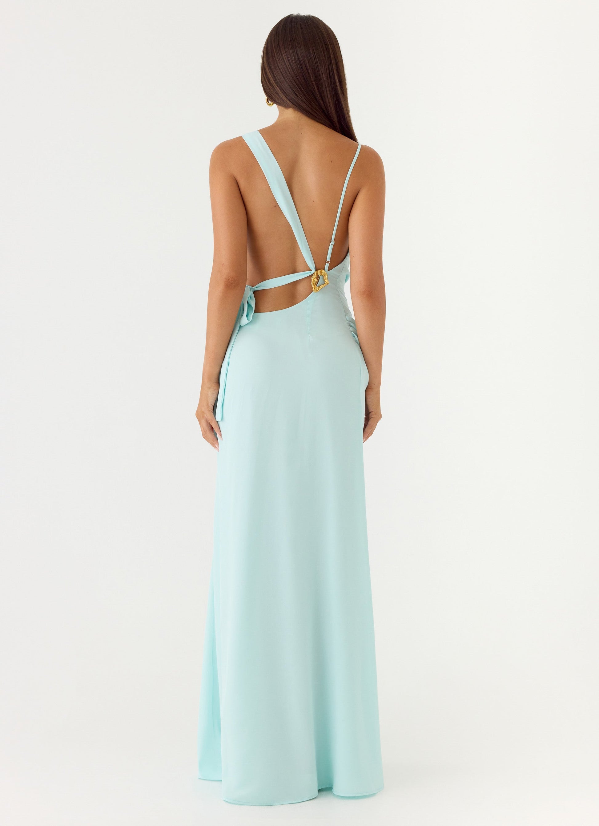 Analia Maxi Dress - Aqua
