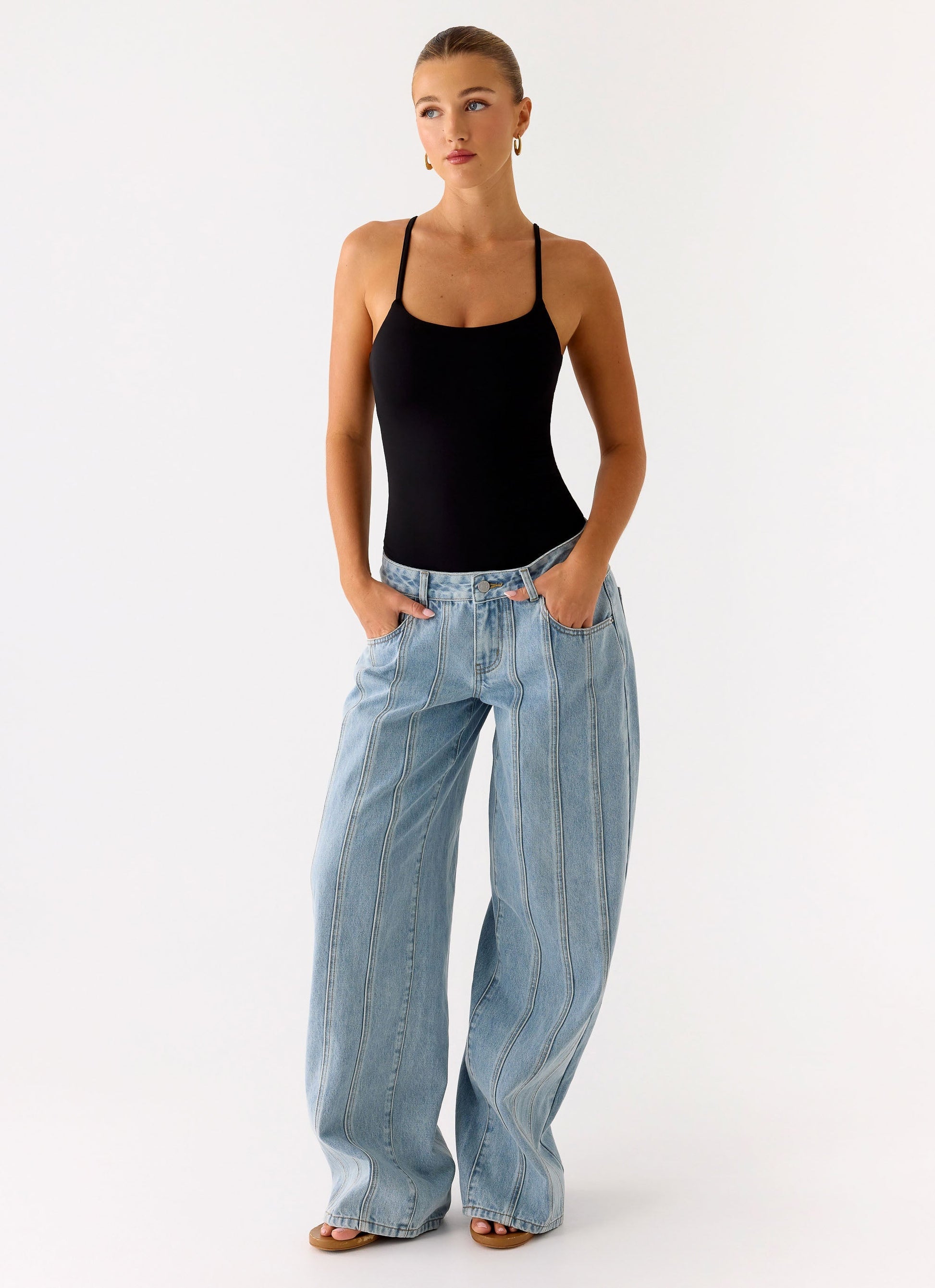 Anda Bodysuit - Black