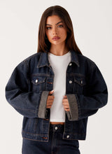 Brown Blue Acid Wash