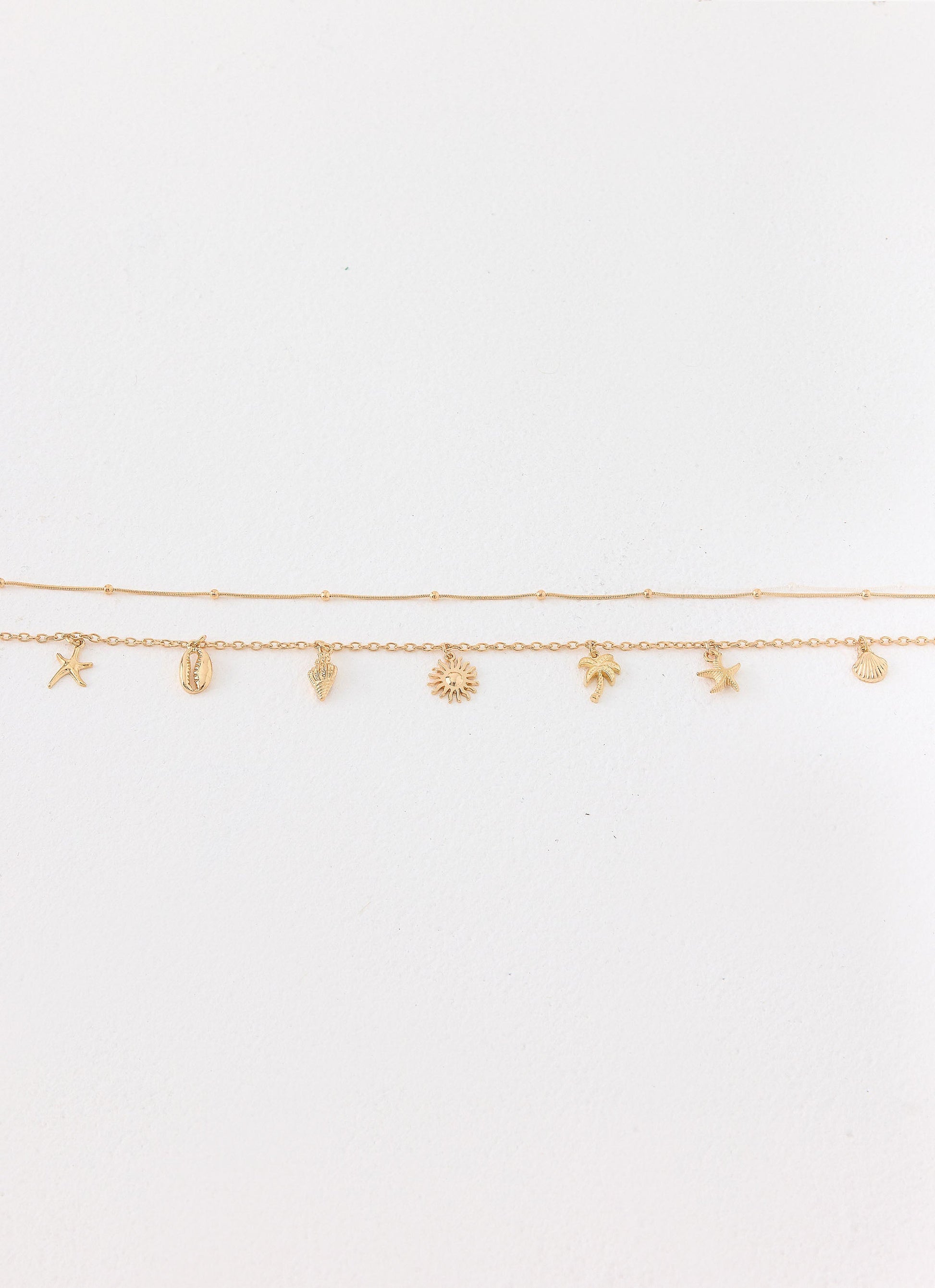 Ciao Charm Belly Chain - Gold