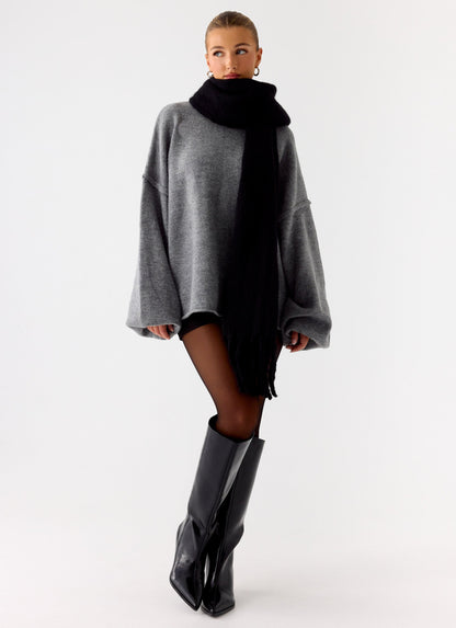 City Siren Scarf - Black