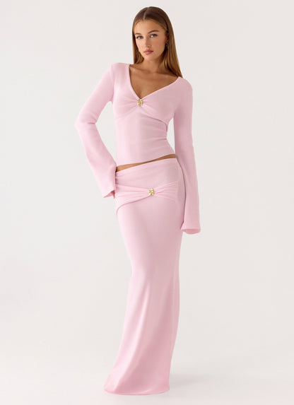 Colipso Long Sleeve Top - Pink