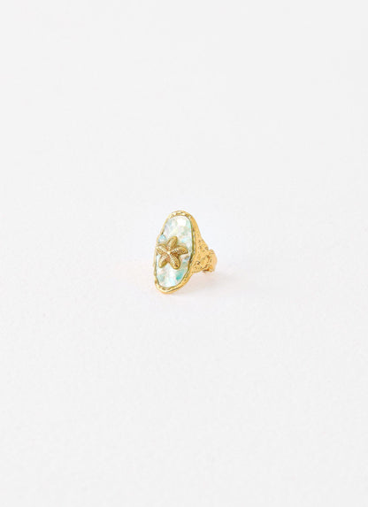 Coral Cove Ring - Blue