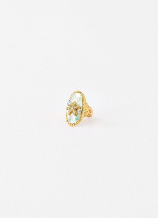 Coral Cove Ring - Blue
