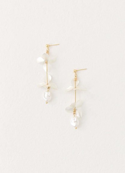 Costa Aura Earrings - Pearl