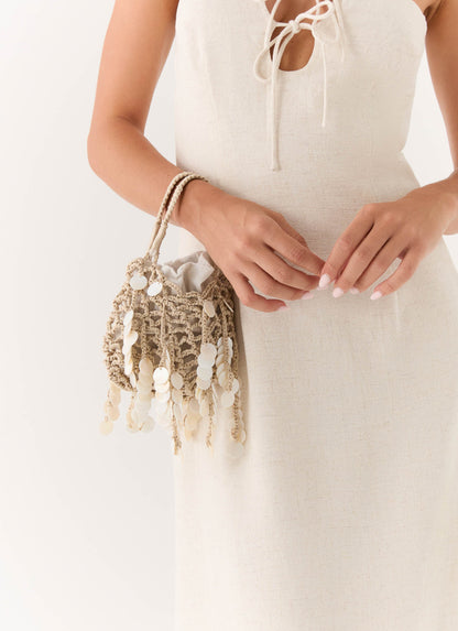Deep Sea Kisses Bag - Cream