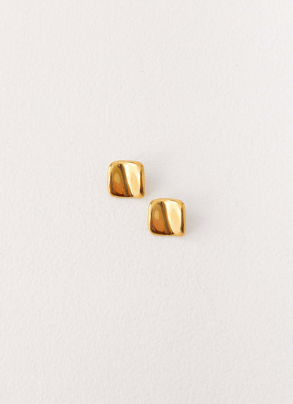 Define Earrings - Gold