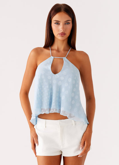 Delong Low Rise Linen Shorts - White