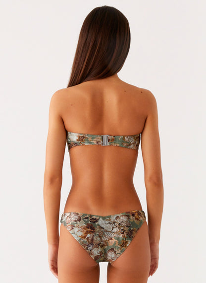Delta Bandeau Bikini Top - Vintage Blossom