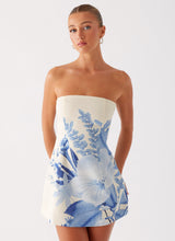 Blue Floral Print