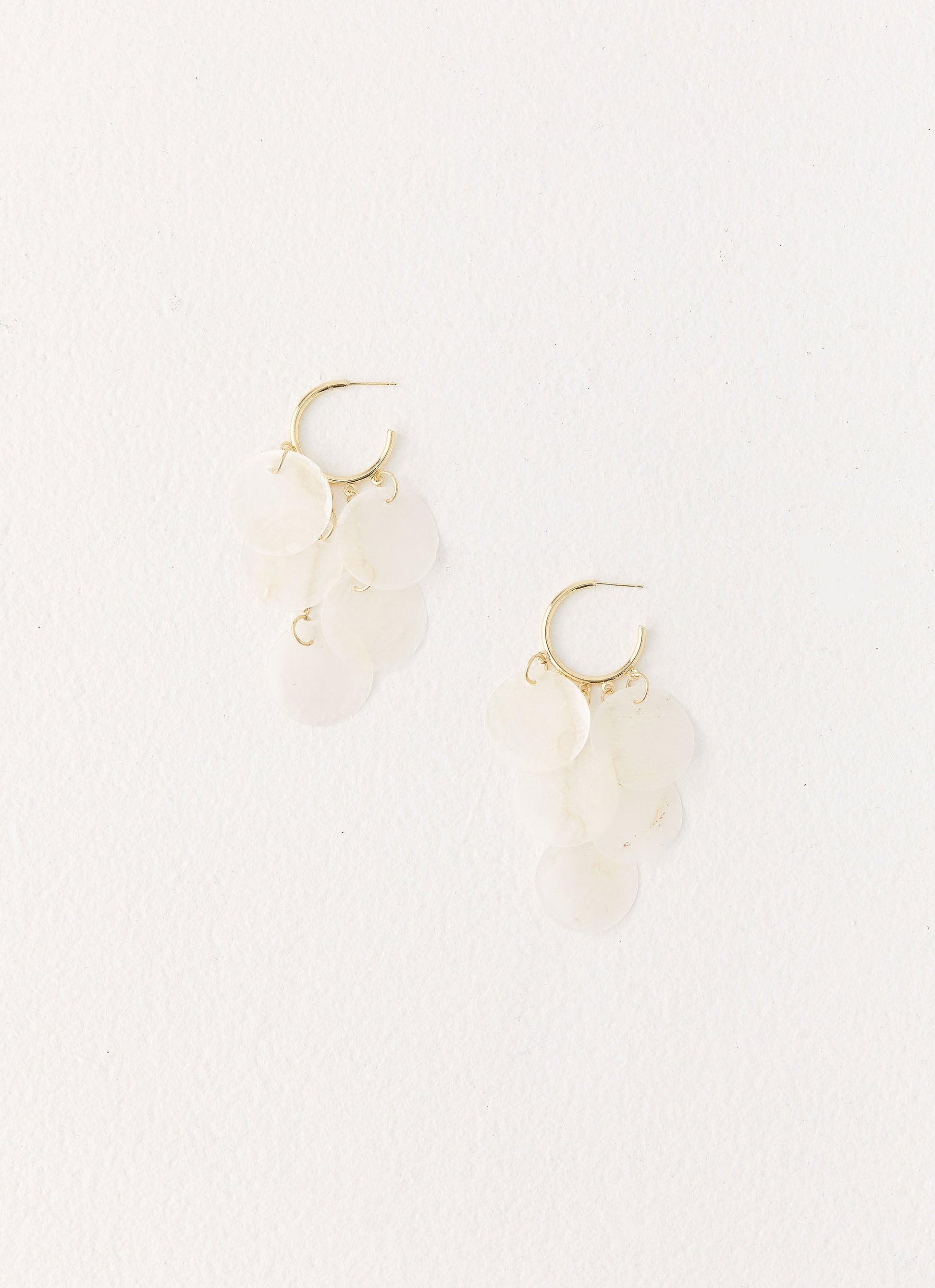 Disco Seas Earrings - Gold