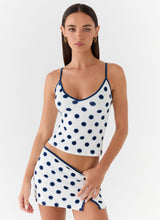 Porcelain Blue Polka Dot