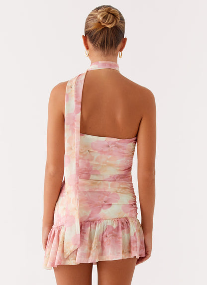 Fleur Mini Dress - Floral Print