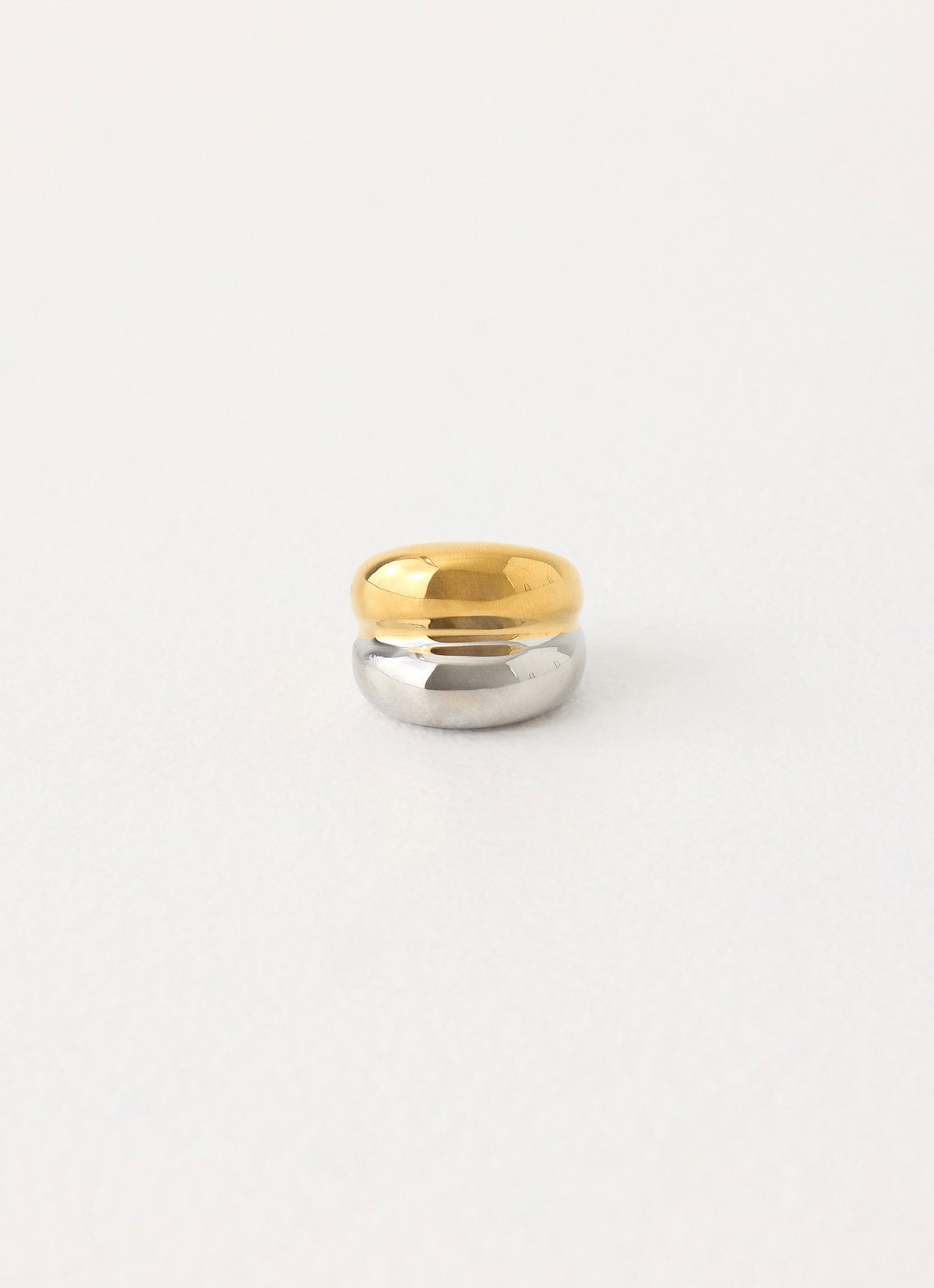 Hushed Tone Ring - Gold/Silver