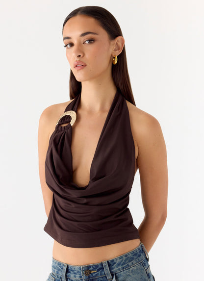 Jonna Top - Chocolate