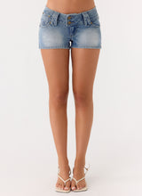 Vintage Blue Bleach Wash