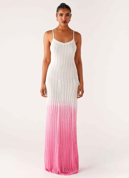Kiki Maxi Dress - Pink Ombre