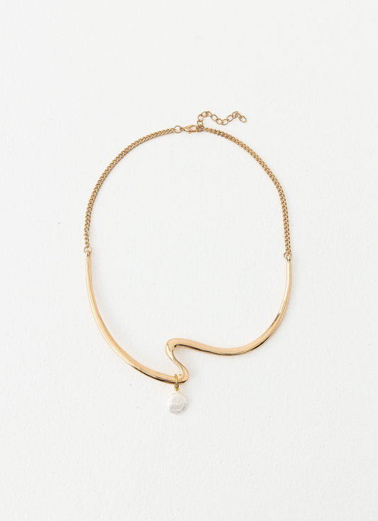 Lumen Choker Necklace - Gold