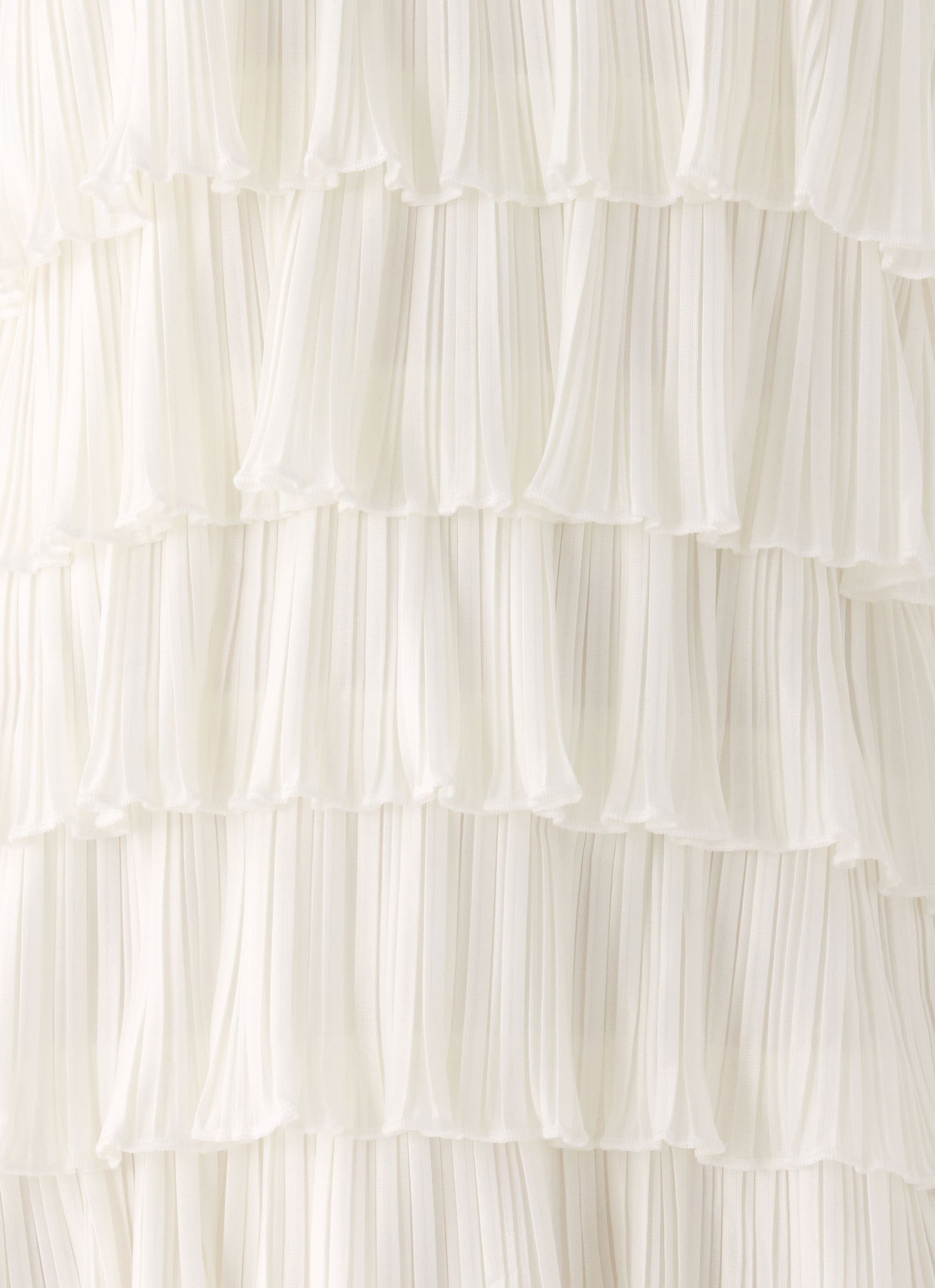 Lunar Bloom Mini Dress - Ivory