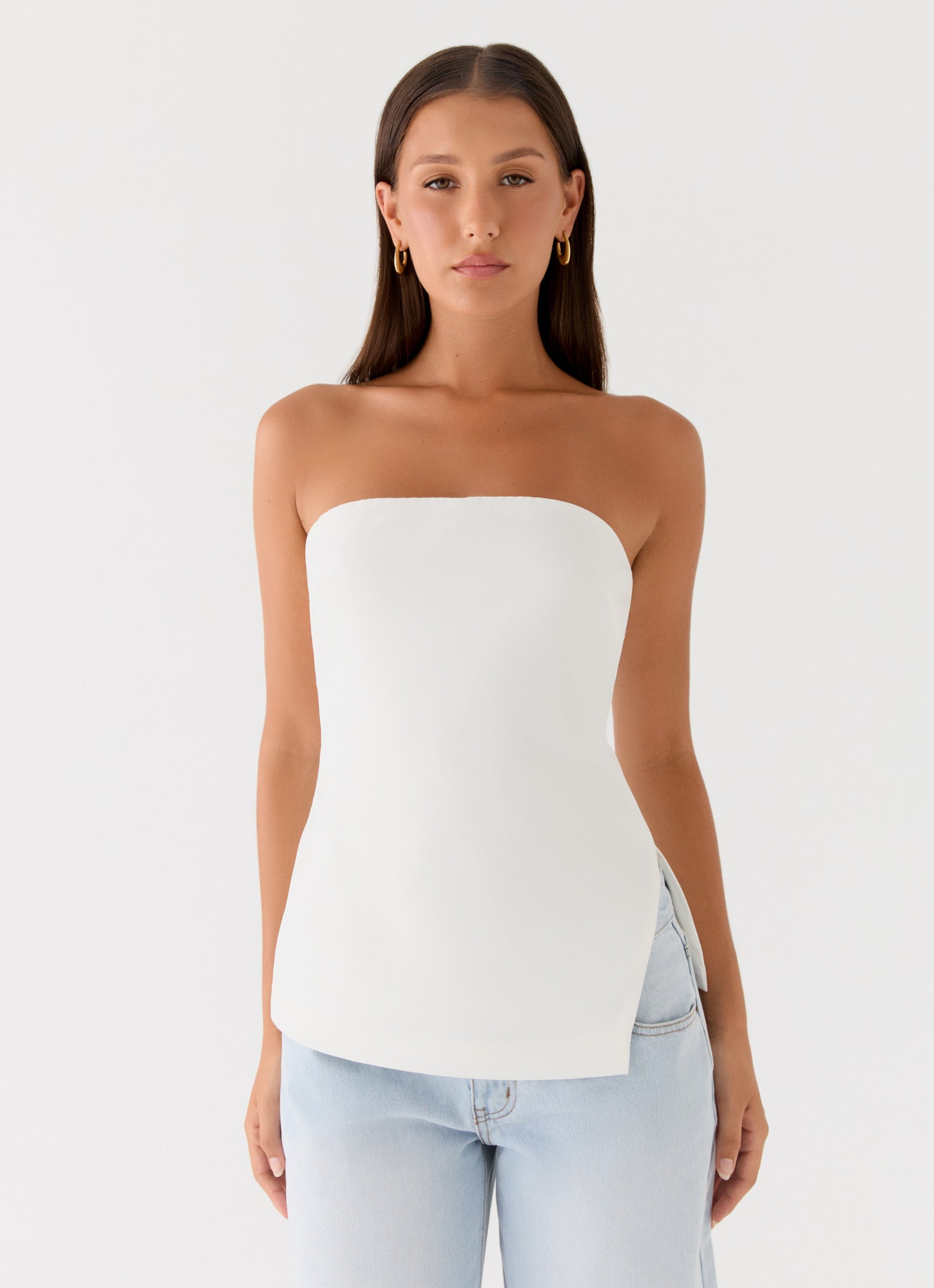 Midnight Glance Top - White