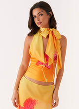 Orange Floral