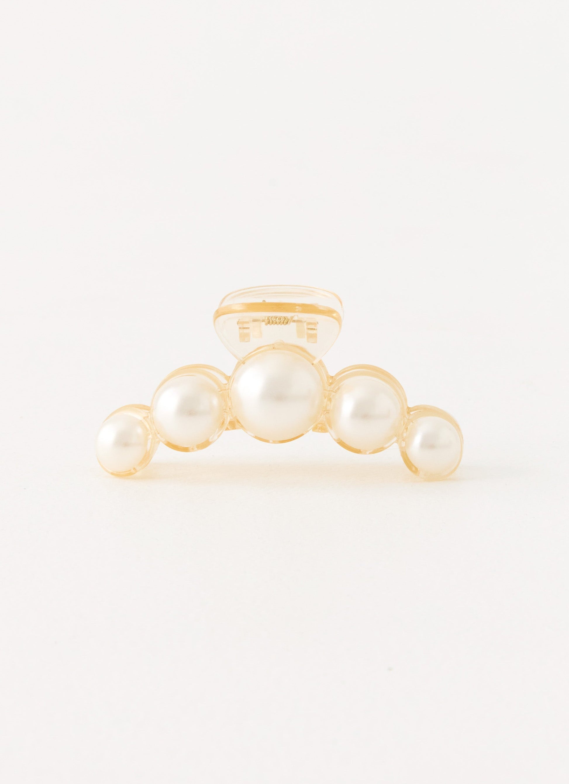 Oyster Club Claw Clip - Pearl