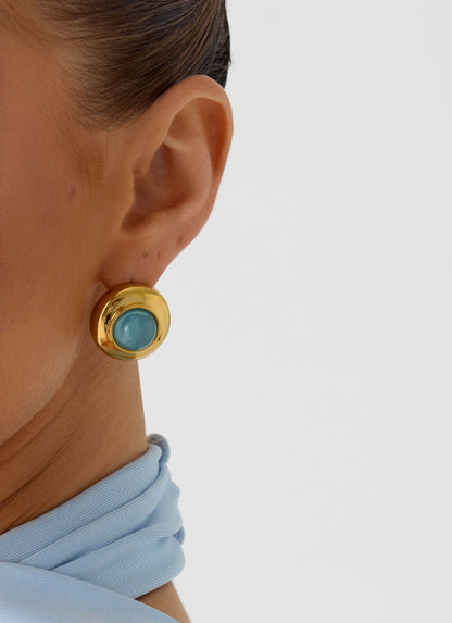 Poise Earrings - Blue