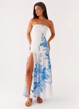 Blue Floral Print