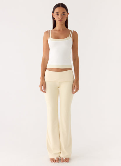 Renae Top - Baby Yellow
