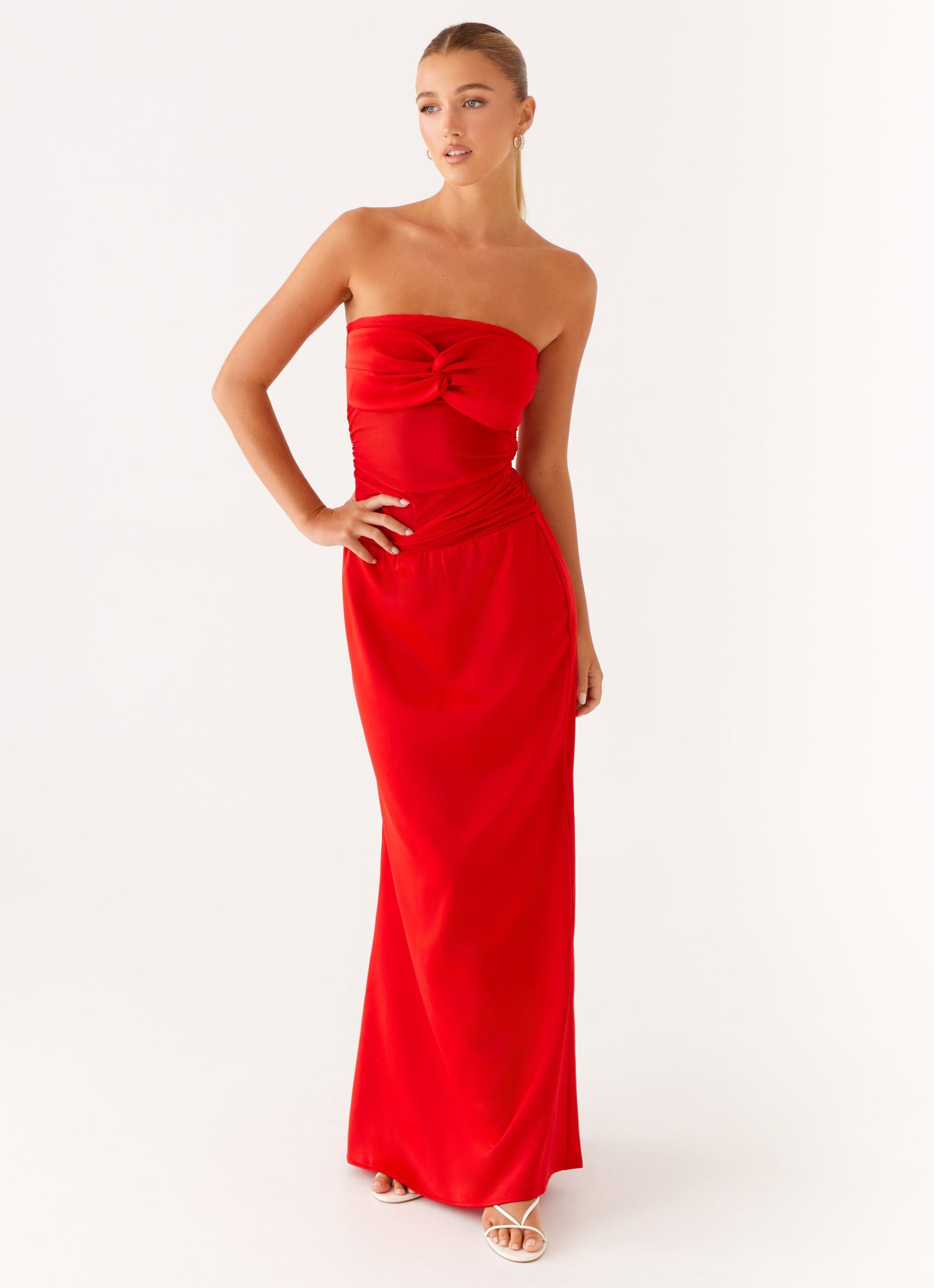 Rewind Maxi Dress - Tangerine