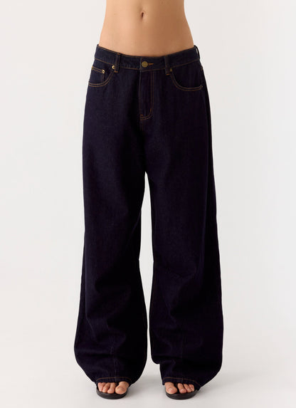Ronan Denim Jeans - Raw Indigo