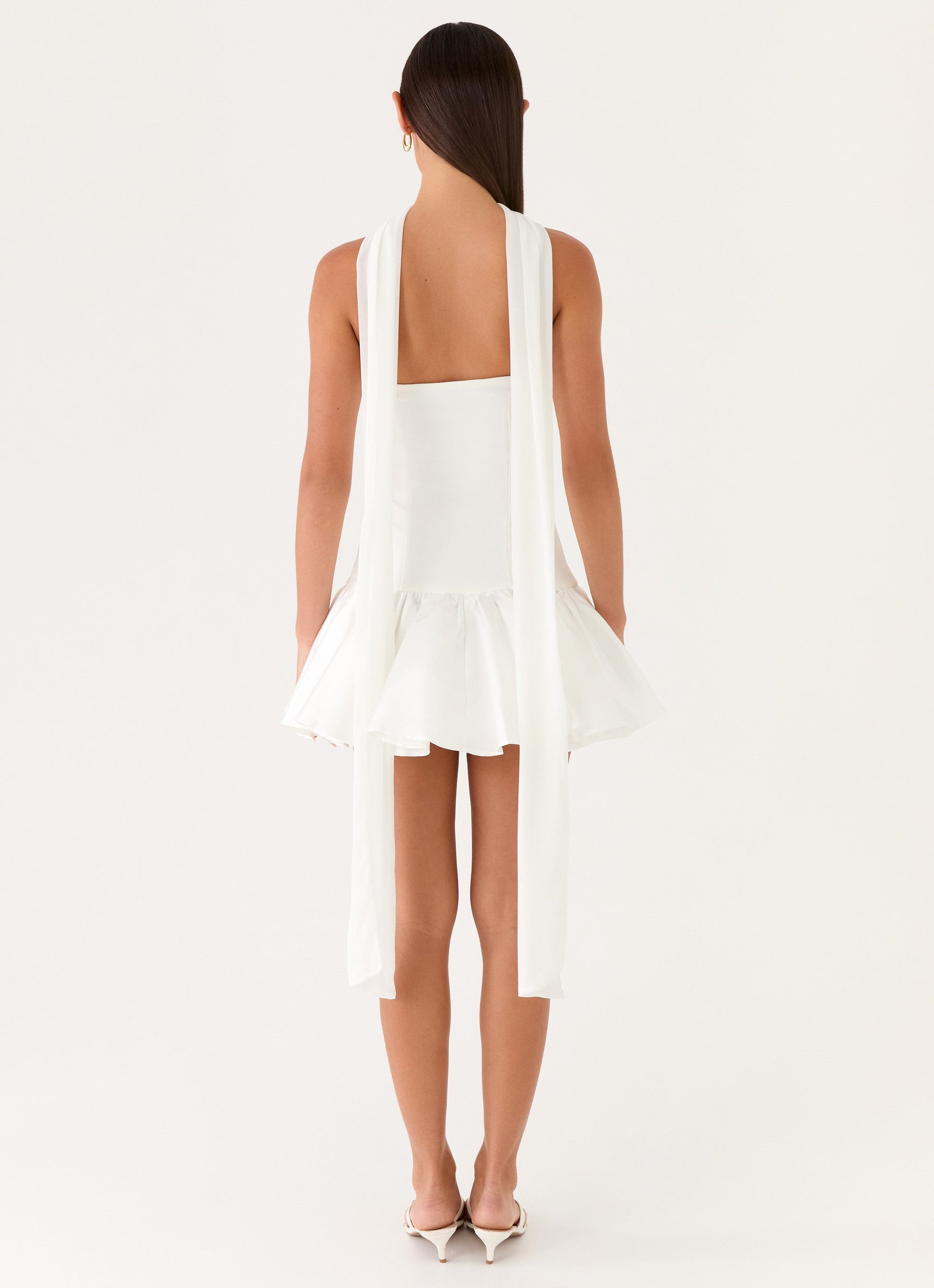 Ros Mini Dress - White