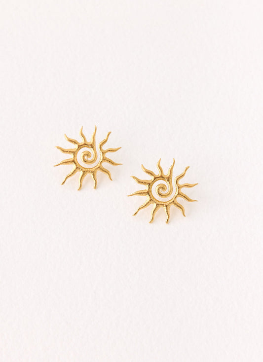 Solaris Earrings - Gold