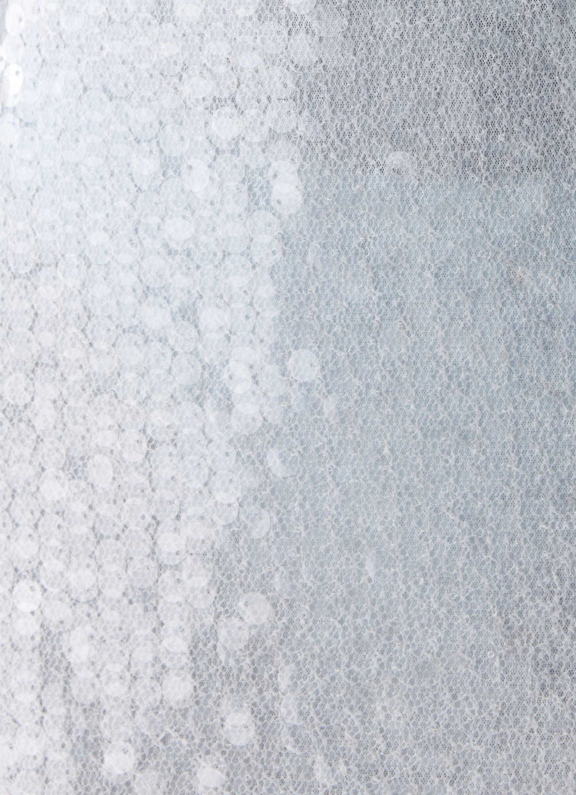 Solo Sequin Maxi Dress - Misty Blue