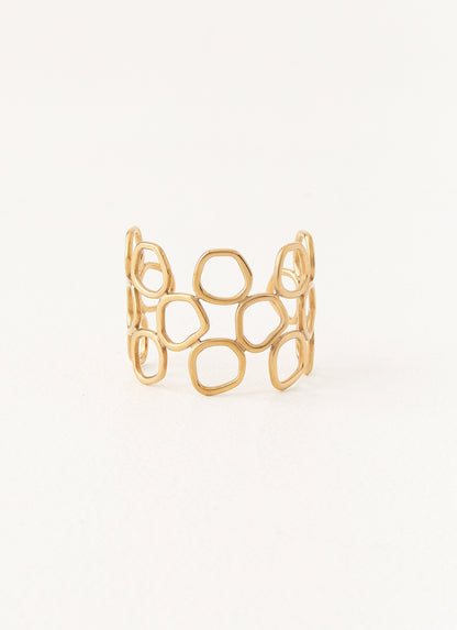 Summer Fling Bangle - Gold