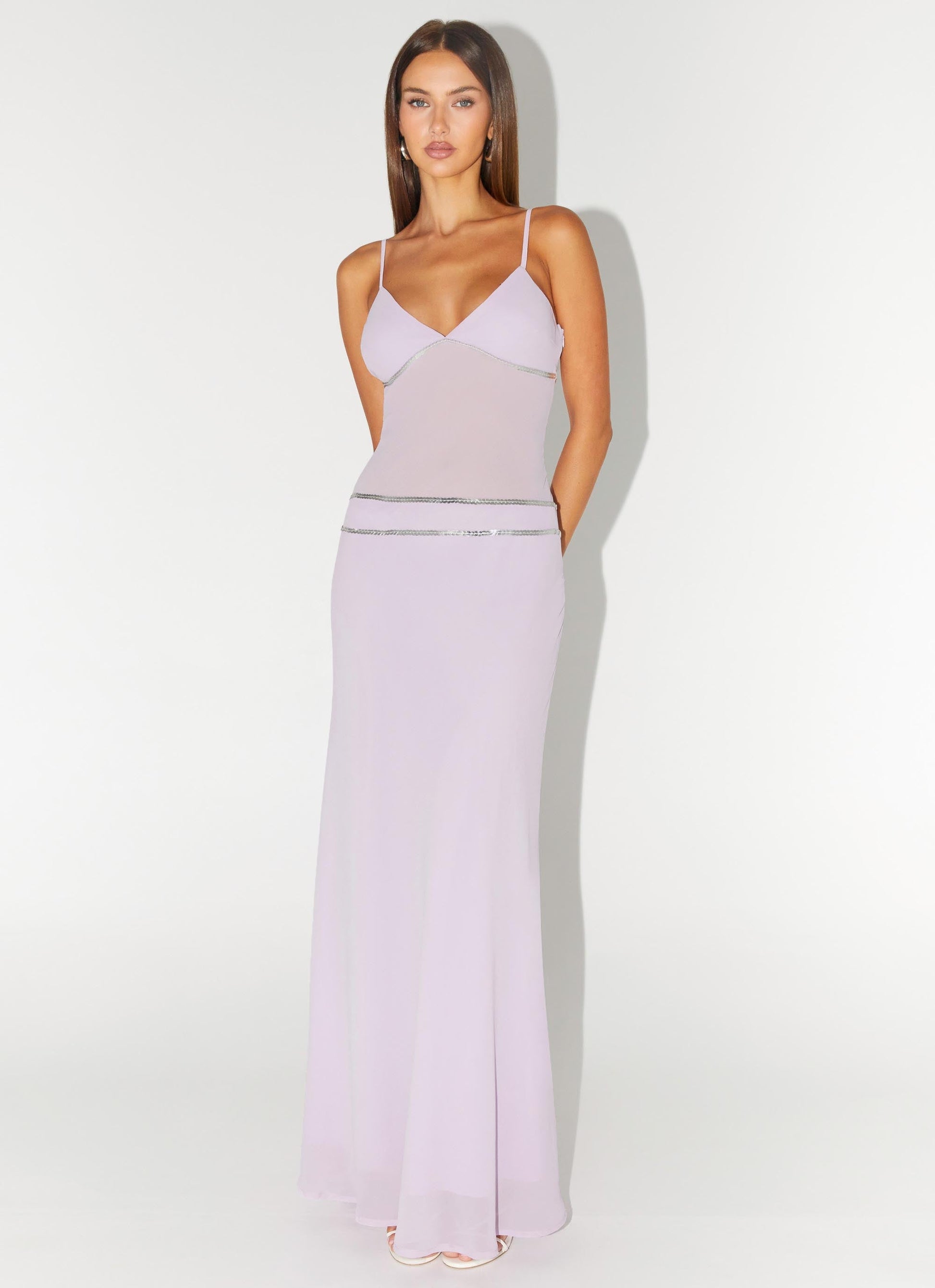 Sweet On You Maxi Dress - Lavender