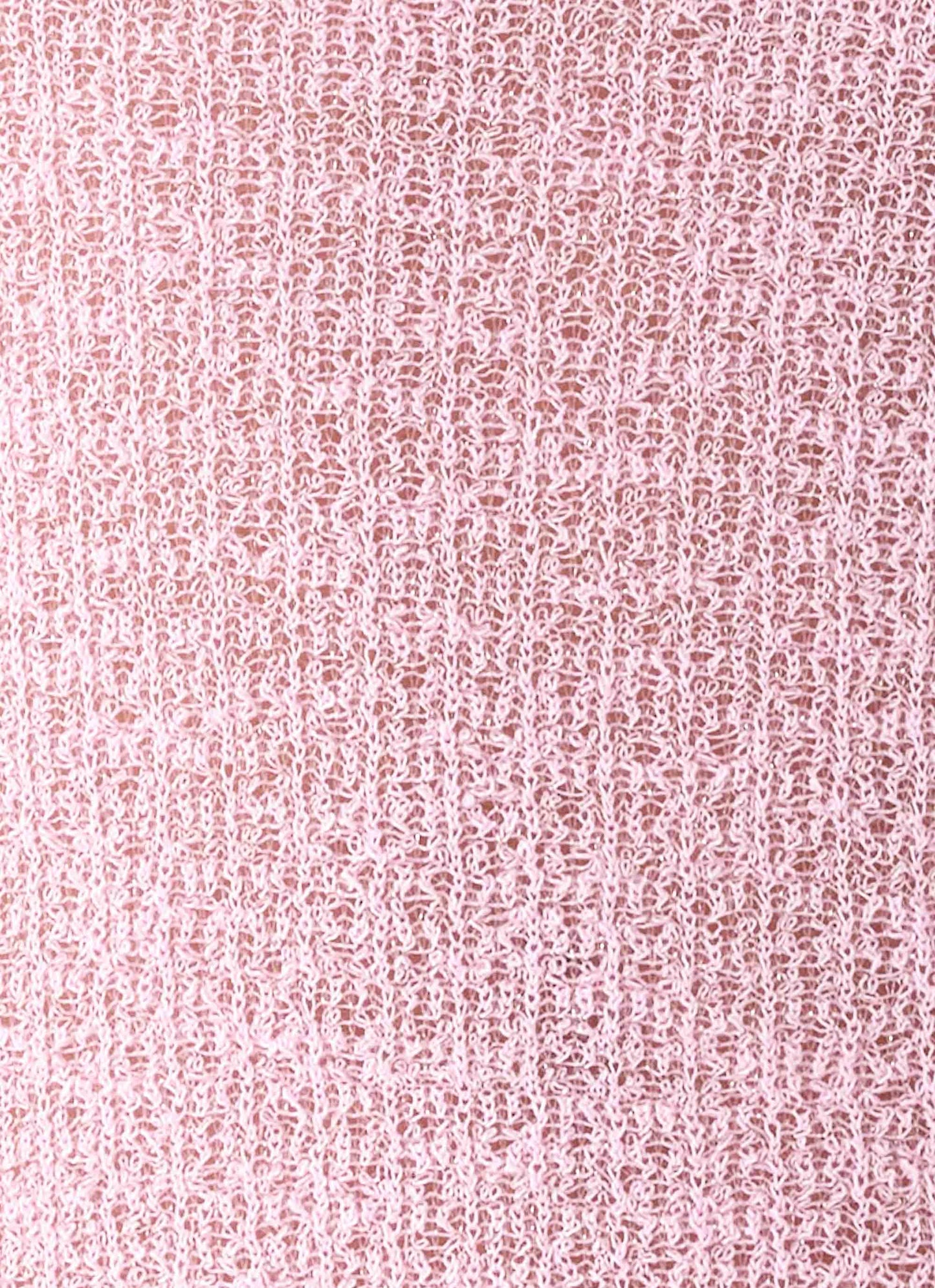 Telling Me Shimmer Knit Top - Pink