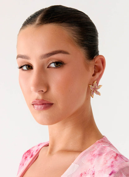 Tidebreaker Earrings - Pink