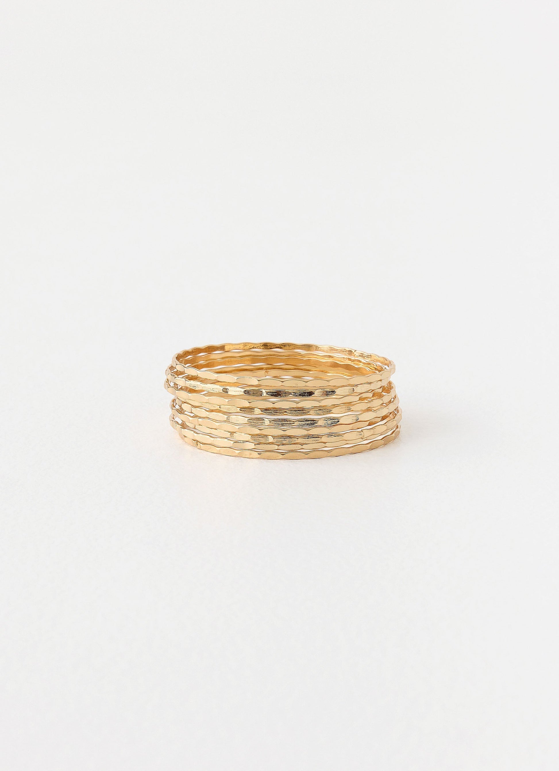 Trinket Bangles - Gold